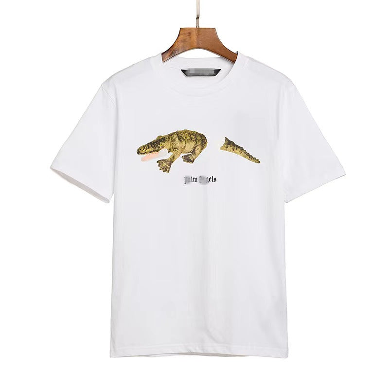 Palm Angle T Shirts Fracture Large Alligator Printed