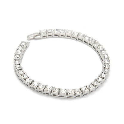 Bracelet Hip Hop Accessories Full Rhinestone 5mm Tennis Chain Royalty Spectrum