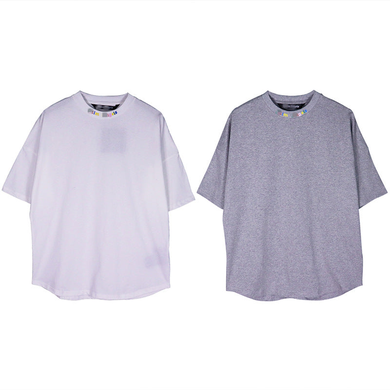 Palm Angle T Shirts Colorful Foam Logo Printing