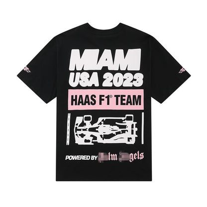 Palm Angle T Shirts F1 Racing Pattern