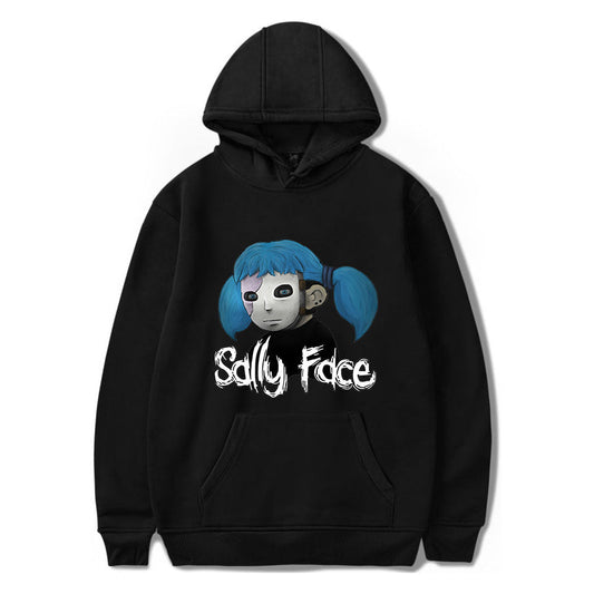 Sally Face Hoodie Game Character Printing Fashion Personality