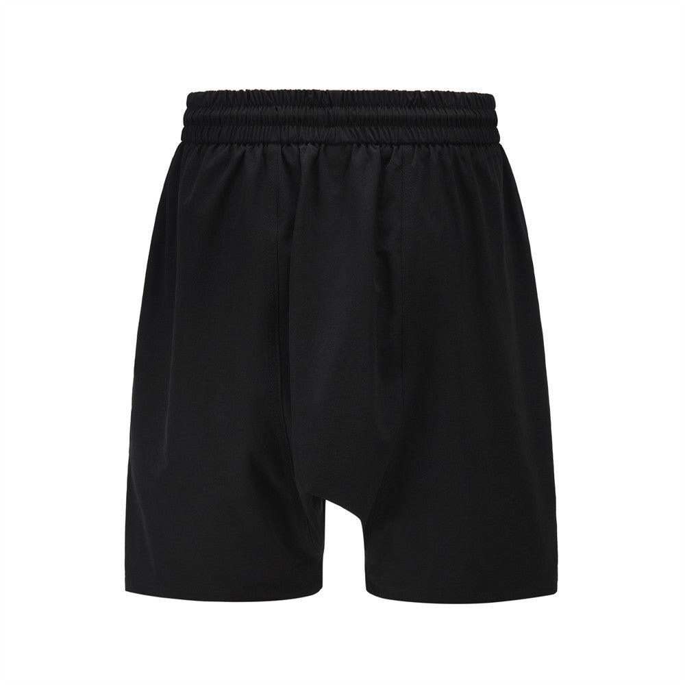 Men Shorts Zipper Decorations Casual Boys Summer Loose Stitching