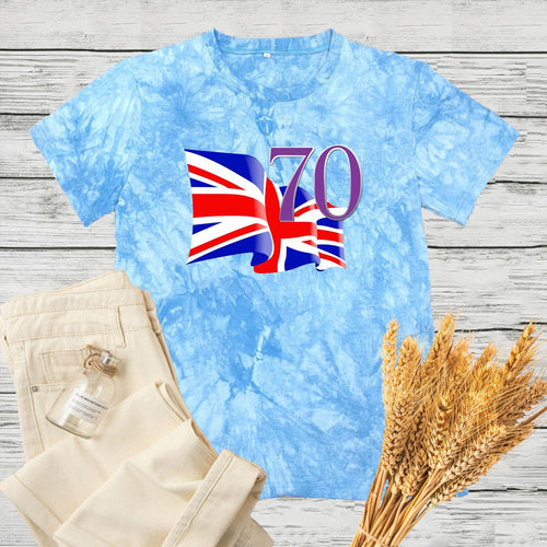 Inspired by Queen's Platinum Jubilee 2022 Elizabeth 70 Years T-shirt Loose Crew Neck T-shirt