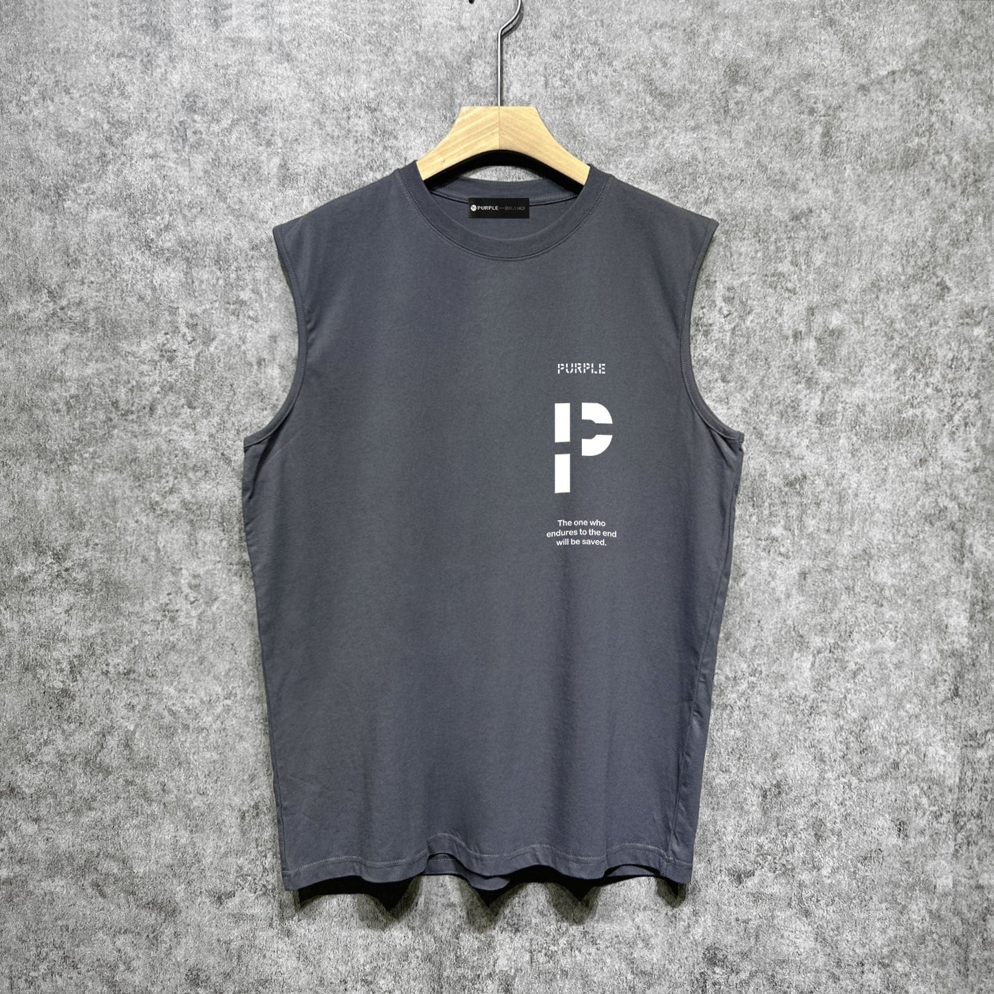 Purple Brand Tank T Shirts Sleeveless T-shirt Vest