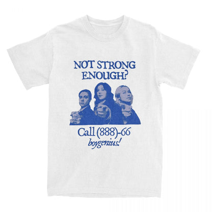 Men Women Not Strong Enough Boygenius T Shirts