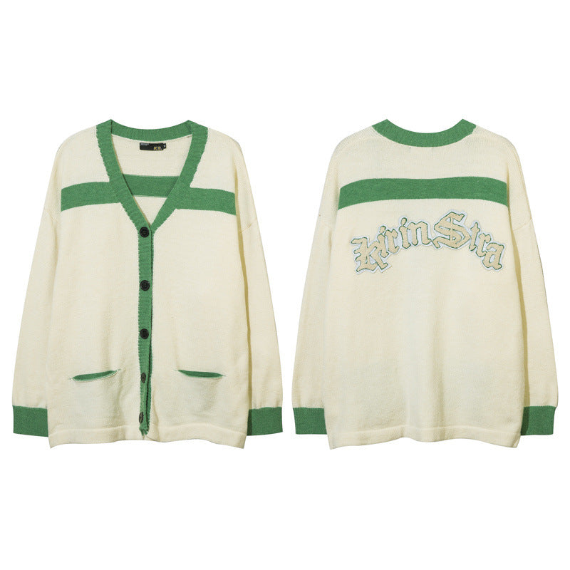 Women Sweater Vintage Sweater College Style Sweater