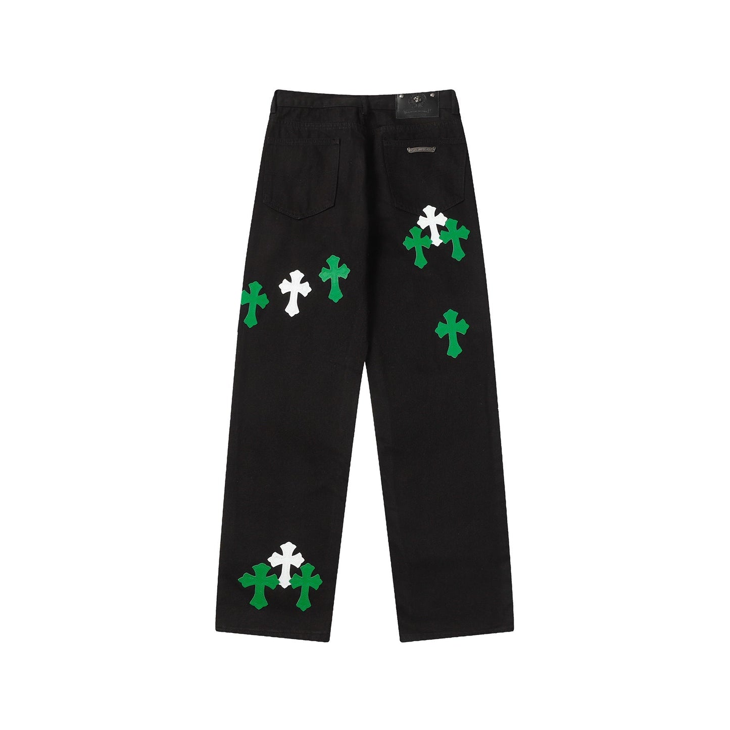 CHH Chrome Hearts Jeans Unisex Casual Loose Jeans