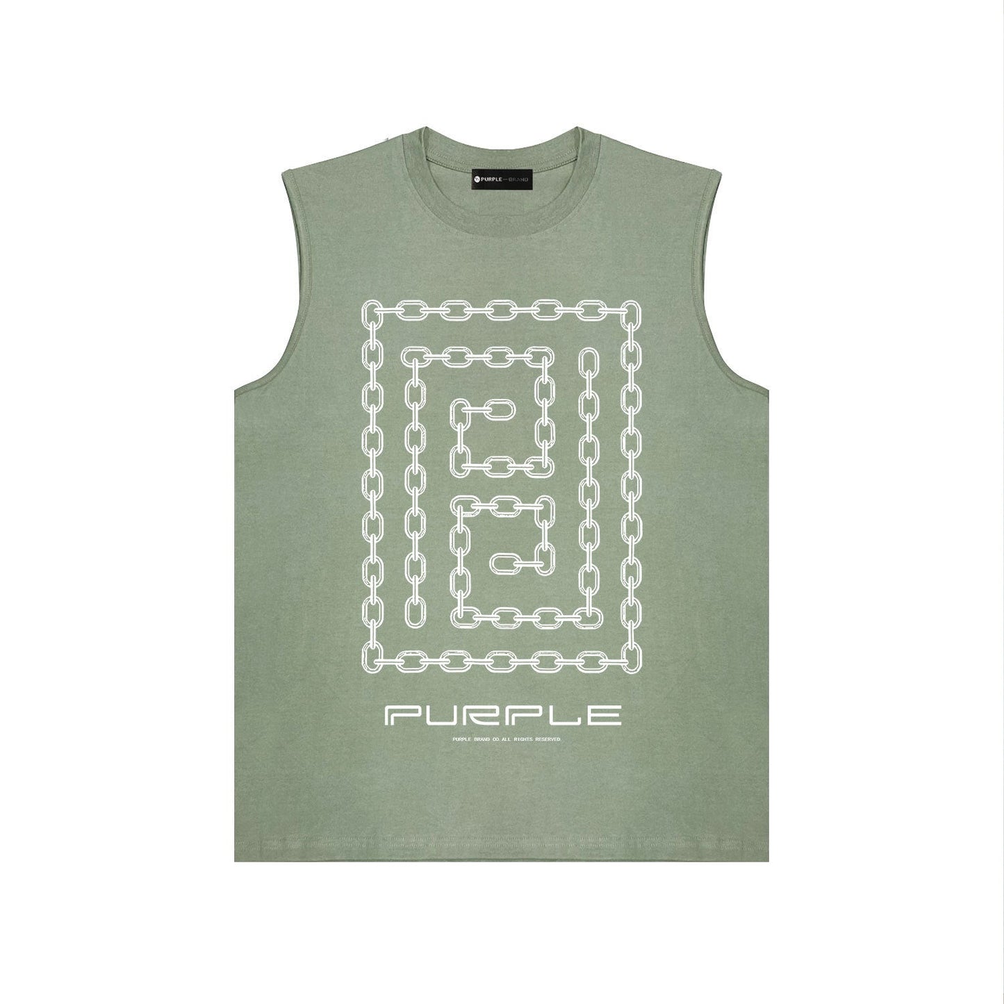 Purple Brand Tank T Shirts Sleeveless T-shirt Vest