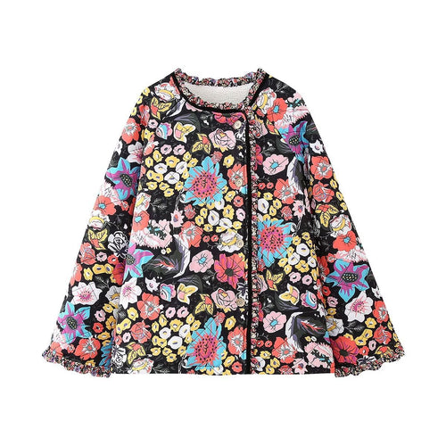 Women Cotton Coat Imitation Cashmere Comfort and Casual Loose
