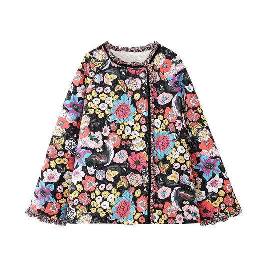 Women Cotton Coat Imitation Cashmere Comfort and Casual Loose