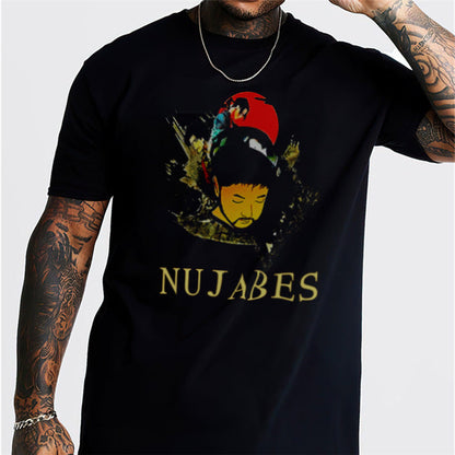 Rock Star T Shirt Nujabes Printed T-shirt Short Sleeve Loose Men and Women