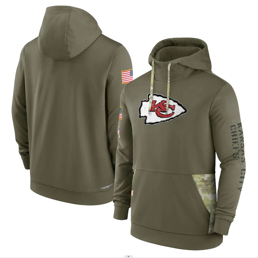 NFL Hoodie Sweater Men's NFL Football Suit Sports Hoodie Top