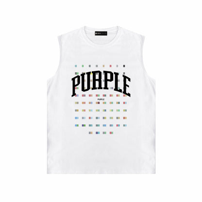 Purple Brand Tank T Shirts Sleeveless T-shirt Vest