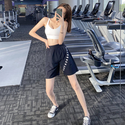 Women Yoga Sports Shorts Breathable Quick-Drying Fitness