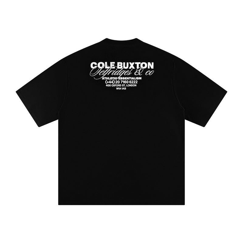Cole Buxton T-Shirts Casual Short Sleeve T-Shirts