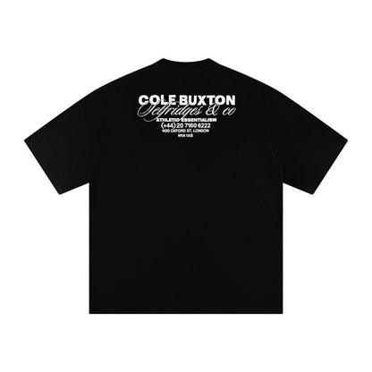Cole Buxton T-Shirts Casual Short Sleeve T-Shirts