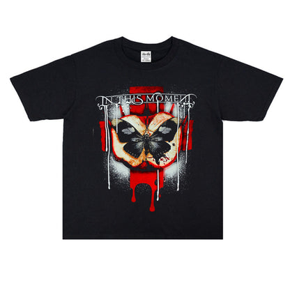 Rock Star T Shirt Magic Phantom in This Moment Band Printed T-shirt Short Sleeve Loose Men and Women