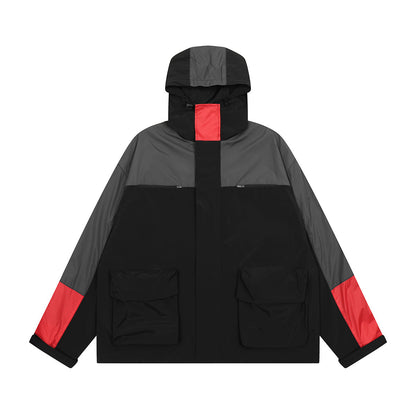 Unisex Coated Grailz Loose Jacket