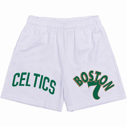 NBA Shorts Summer Basketball Shorts Men's NBA Celtic Loose