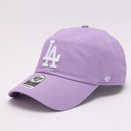 Dodgers and Yankees Baseball Cap 47brand Baseball Cap Hip Hop Pink Purple