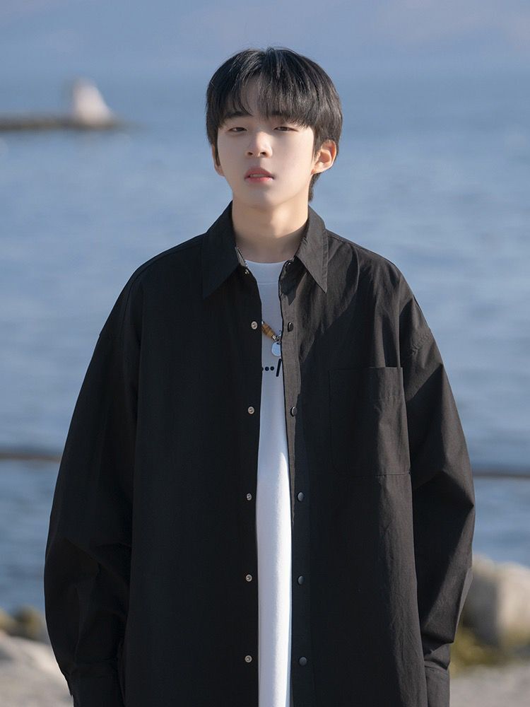 Men Shirts Fashionable Jacket Spring and Autumn