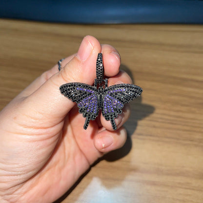 Jewelry mini butterfly pendant necklaceNecklaces Crosses Spectrum Necklaces Animal