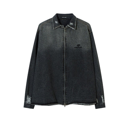Unisex Vintage Shirt Jacket Men's Autumn Jacket