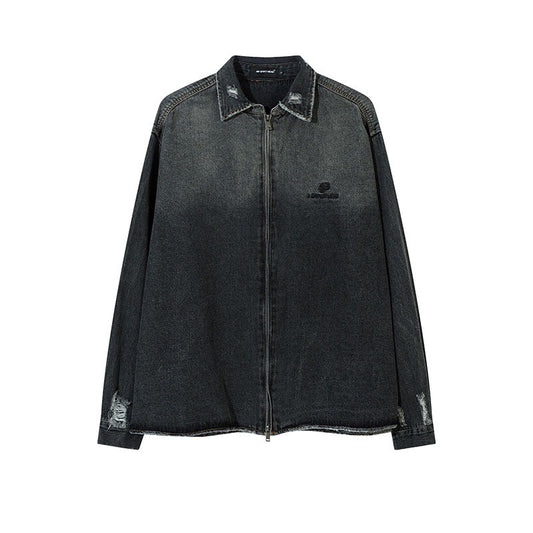 Unisex Vintage Shirt Jacket Men's Autumn Jacket