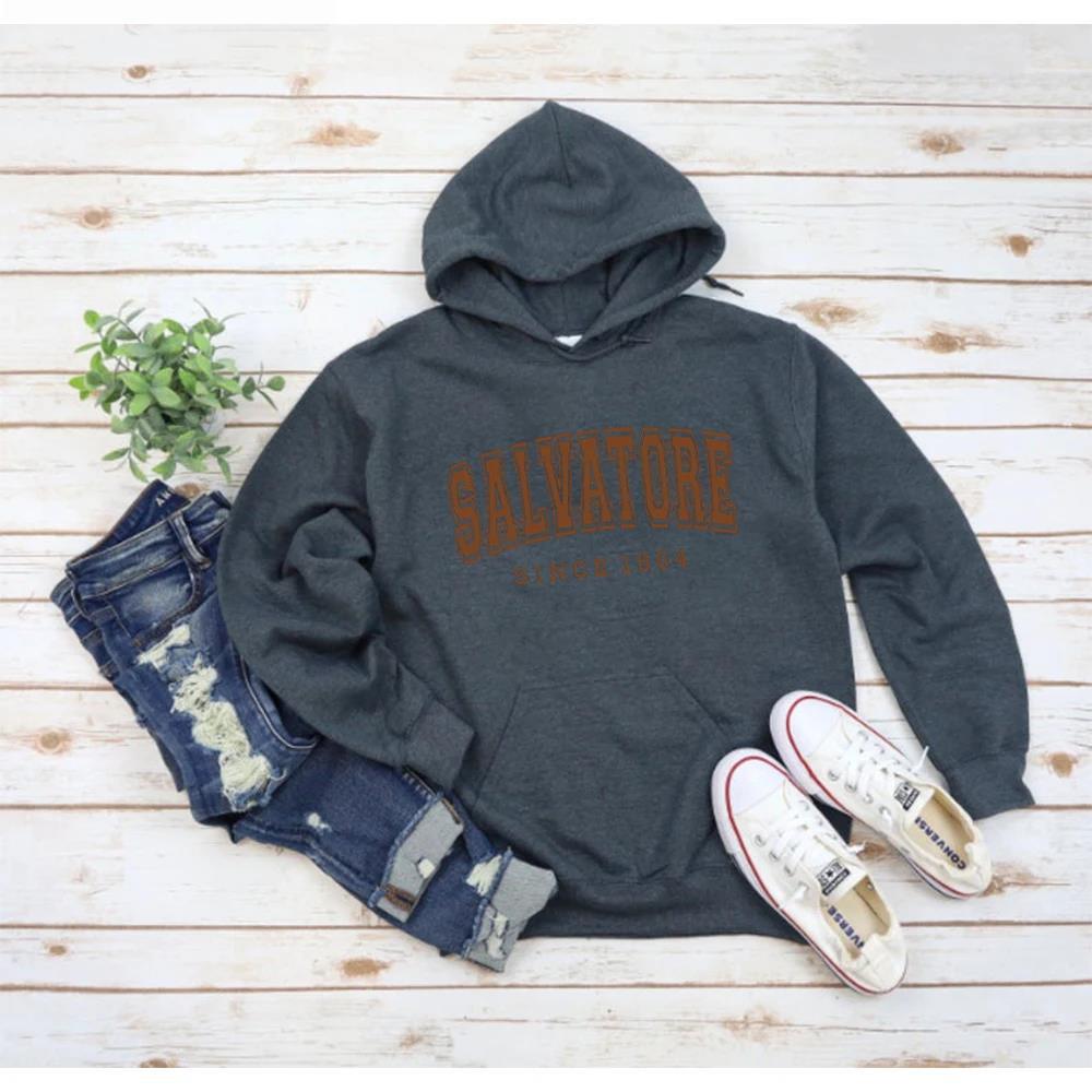 Salvatore Since 1864 Hoodie Mystic Falls Hoodie Vampire Diar