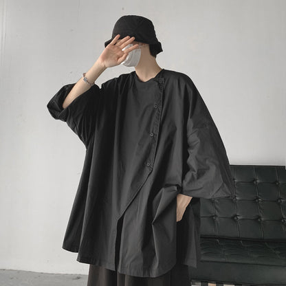 Men's Shirt Retro Loose Summer