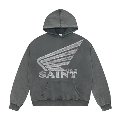Unisex Hoodies Saint Michael Hip Hop Loose Hoodie