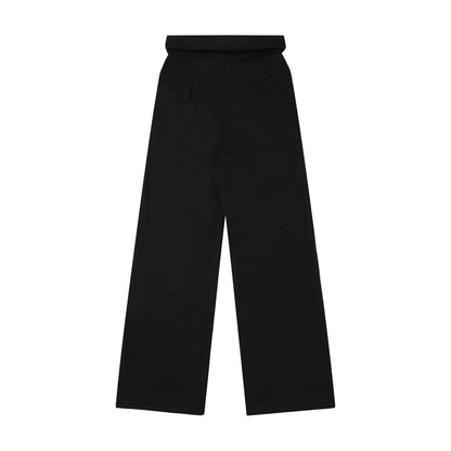 Men Sweatpants Cartoon Graffiti Printing Straight Casual Pants Men Loose-Fitting Wide-Leg Trousers