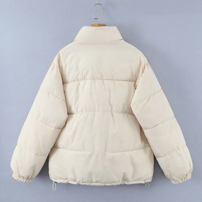 Women Cotton Coat Winter Warm Lightweight Zipper