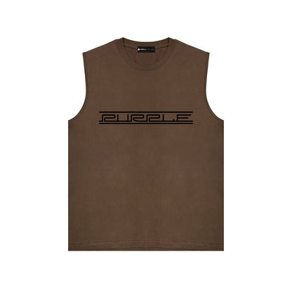 Purple Brand Tank T Shirts Sleeveless T-shirt Vest