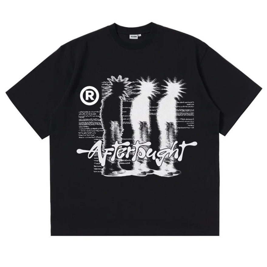 Setwear Men Tshirt Cotton Oversized Graphic Print T shirt