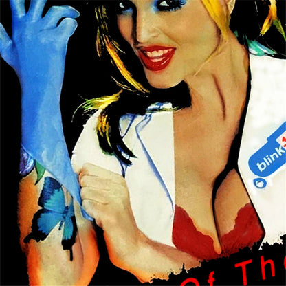 Rock Star T Shirt Blink 182 Enema of the State T-shirt Rock Band Vintage Short Sleeve