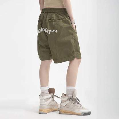 Men Shorts Embroidery Basketball Shorts Summer Thin Quick-Drying