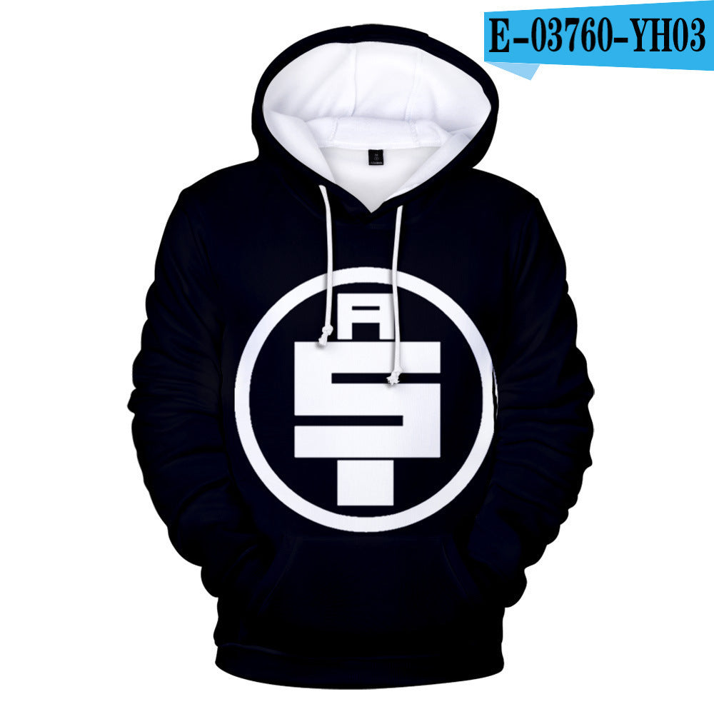 Nipsey Hussle Hoodie Digital 3D Printing