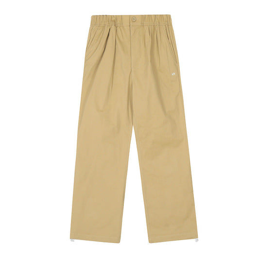Men Sweatpants Casual Pants Men's Tooling Straight-Leg Trousers Baggy Pants Feet Drawstring Jogger Pants