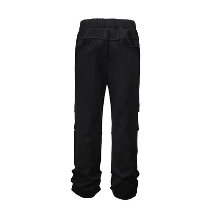 Men Sweatpants Casual Trousers Men Paratrooper Pants Baggy Straight Trousers