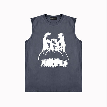 Purple Brand Tank T Shirts Sleeveless T-shirt Vest
