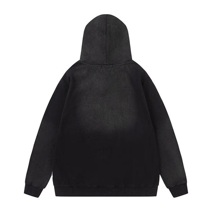 Men Hoodie Old Casual Hooded Sweater Men and Women Oversize Couple's Tops