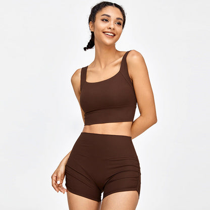 Women Yoga Set Women's Tight Sports Underwear Casual Shorts