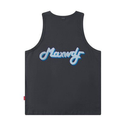 Men Vest Hiphop Retro Sleeveless T-shirt