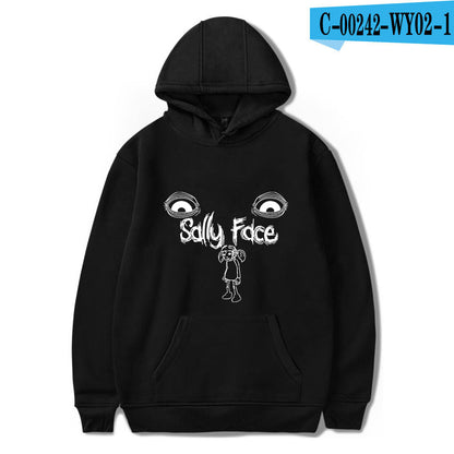 Sally Face Hoodie Game Character Printing Fashion Personality