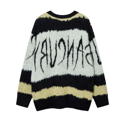 Women Sweater Retro Soft Sweater Sweet Cool Style