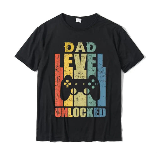 Mens Pregnancy Announcement Dad Level Unlocked Soon T Shirts