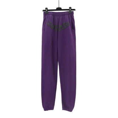Sp5der Hoodie & Sweatpants 2 Piece Set Spider Web Three-Dimensional Foaming