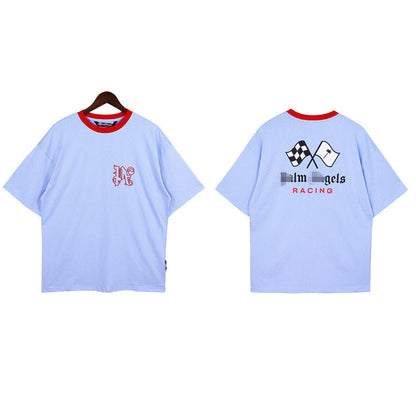 Palm Angle T Shirts Racing Pattern