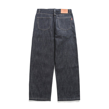 Men Jeans Retro Loose Casual Tooling